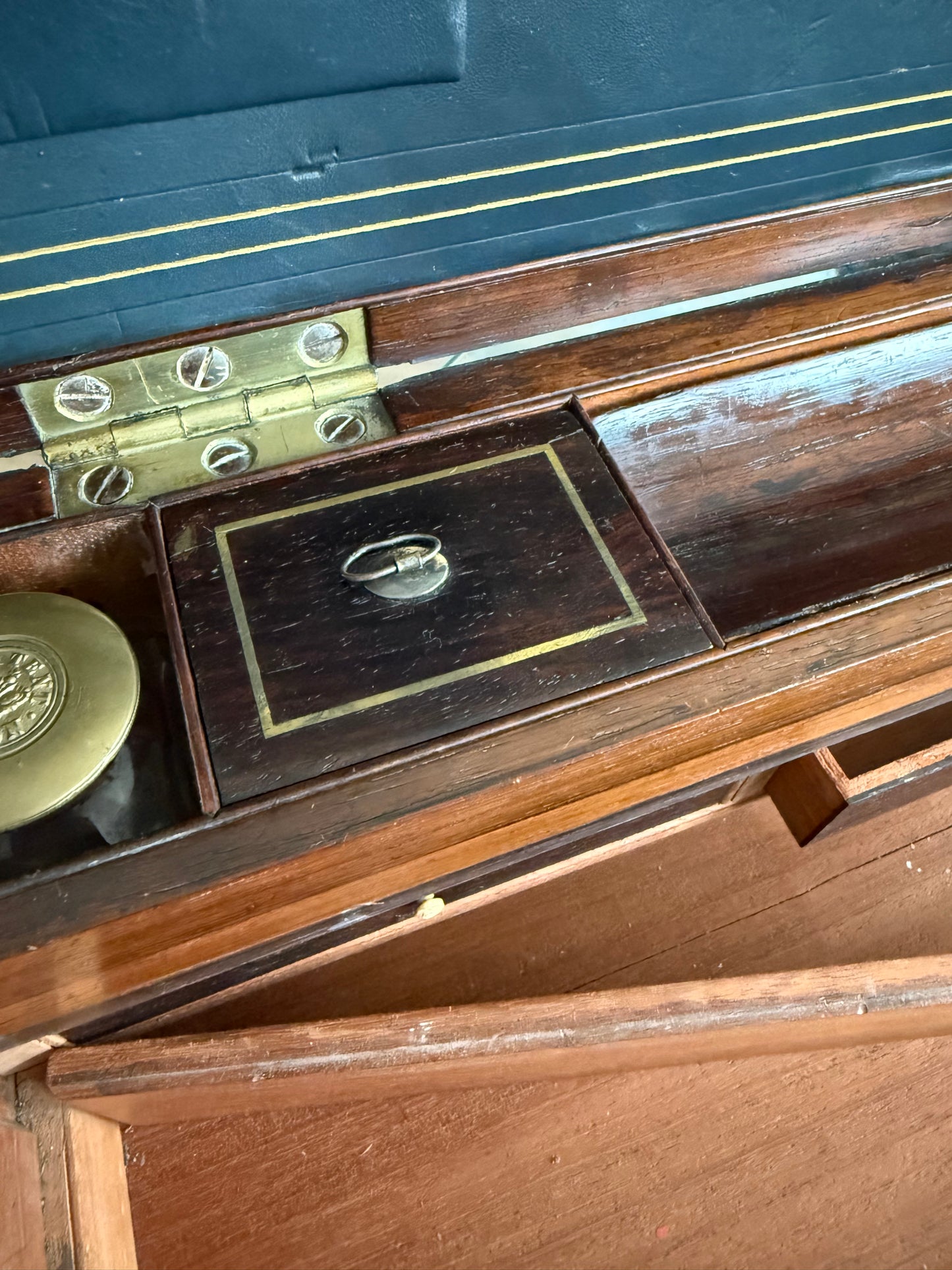 Antique Writing Desk with Secret Compartment