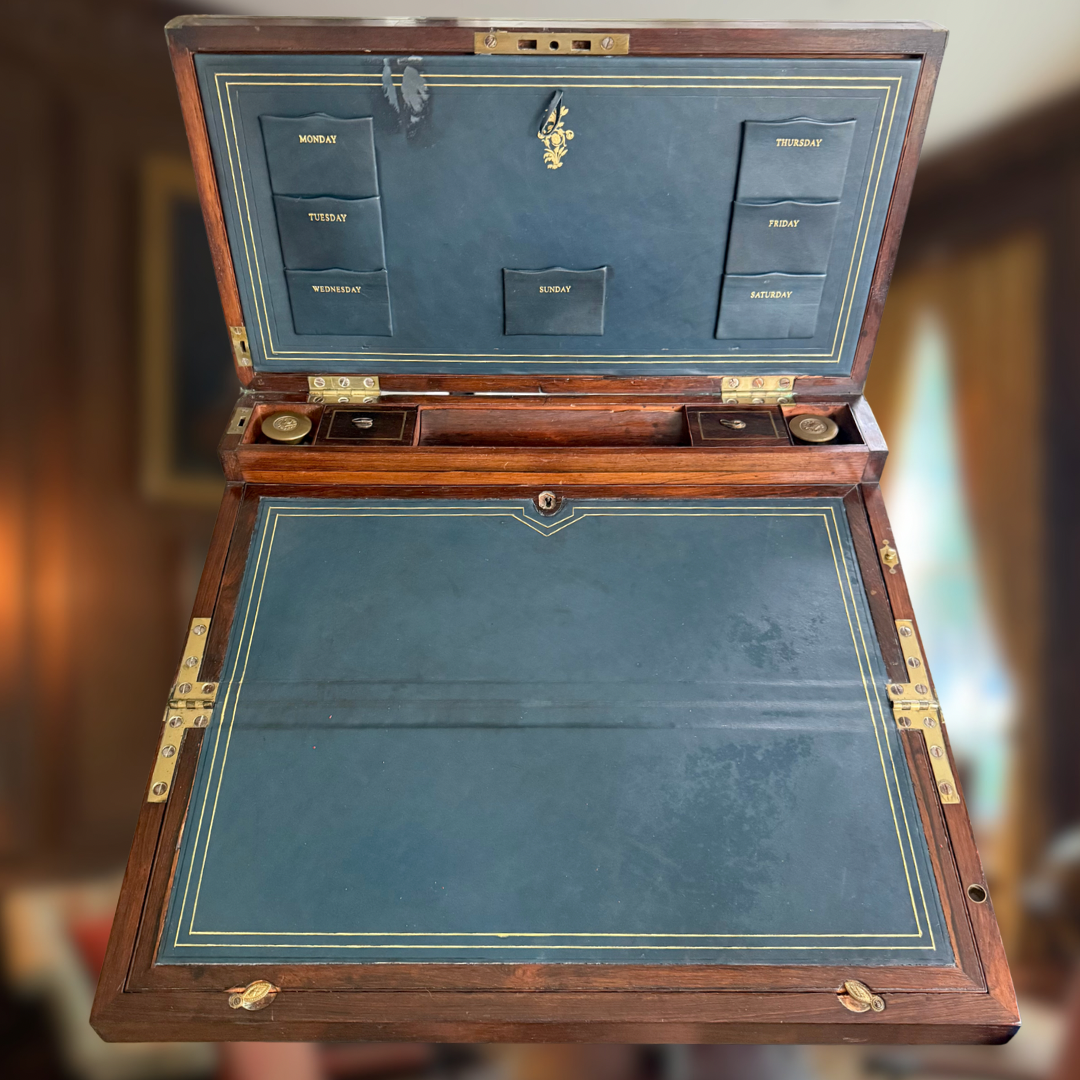 Antique Writing Desk with Secret Compartment
