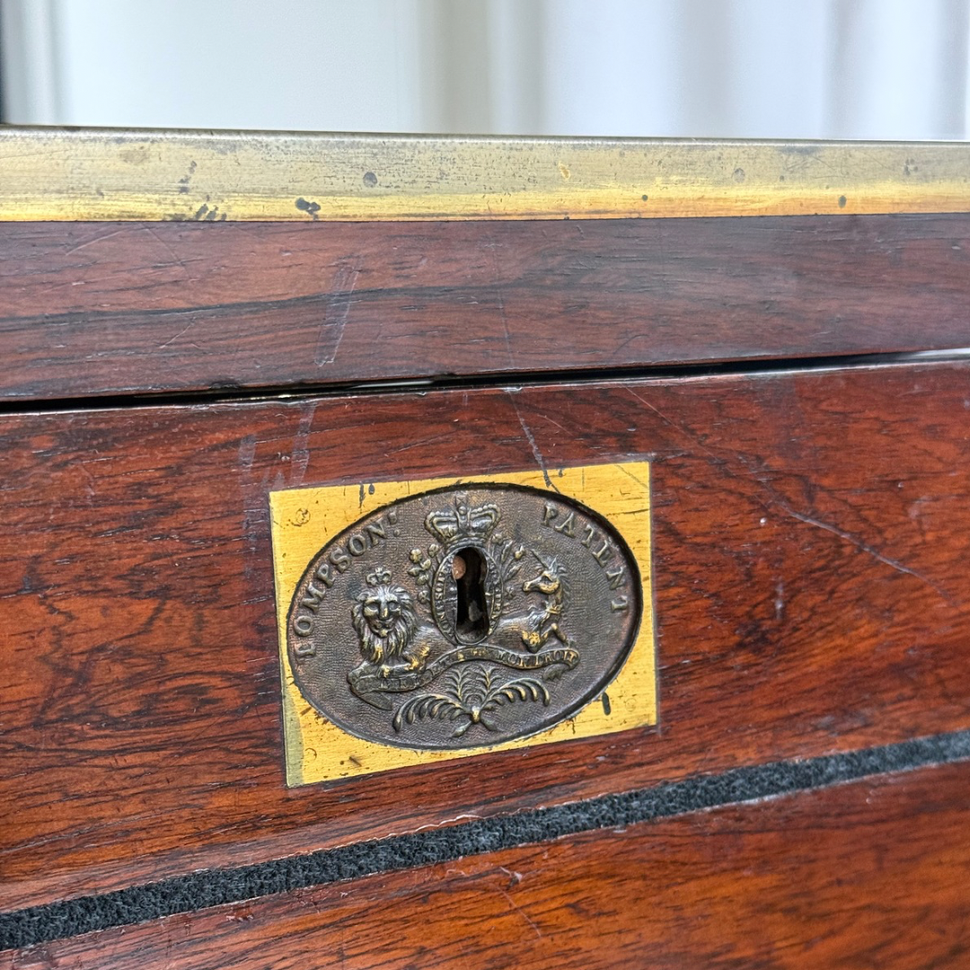 Antique Writing Desk with Secret Compartment