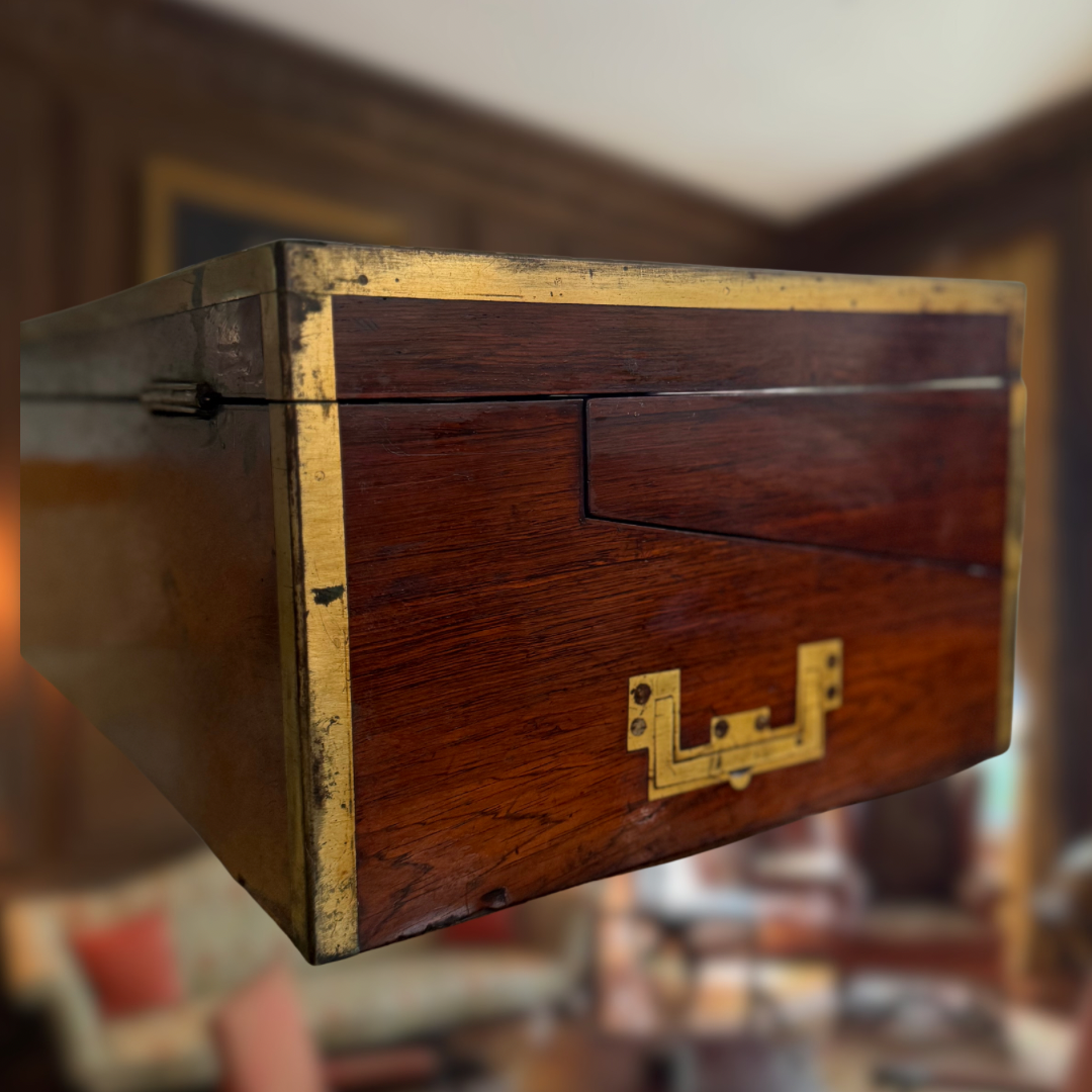 Antique Writing Desk with Secret Compartment