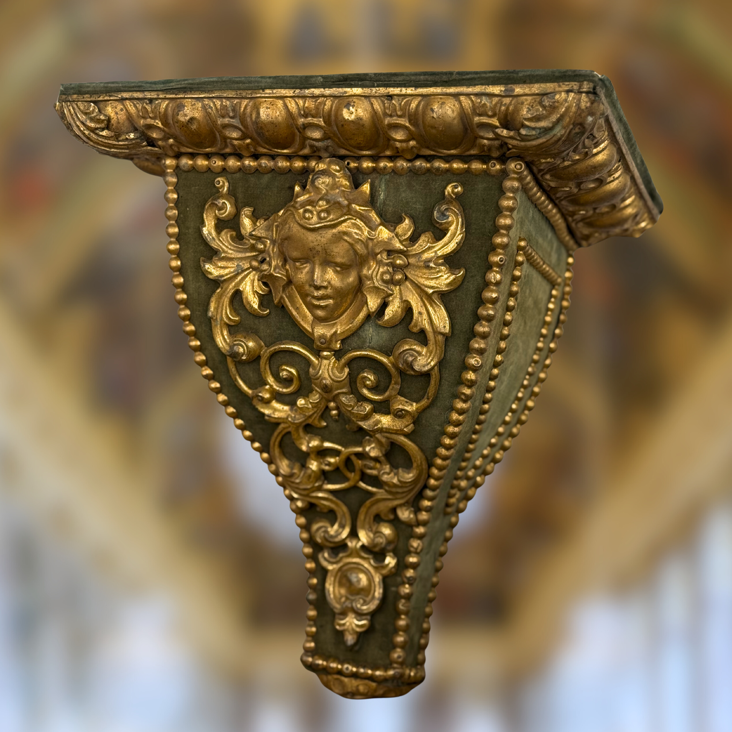 French Regency Wall Corbel, 19th Century