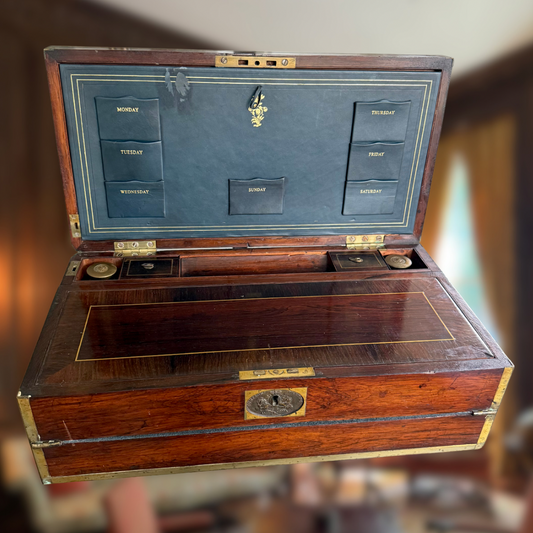 Antique Writing Desk with Secret Compartment
